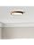 Schindora Wooden LED Ceiling Light – 20W Oak Flush Mount 4500K