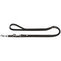Hunter Training Dog Leash for Hunting – Durable Black Leather, 200cm