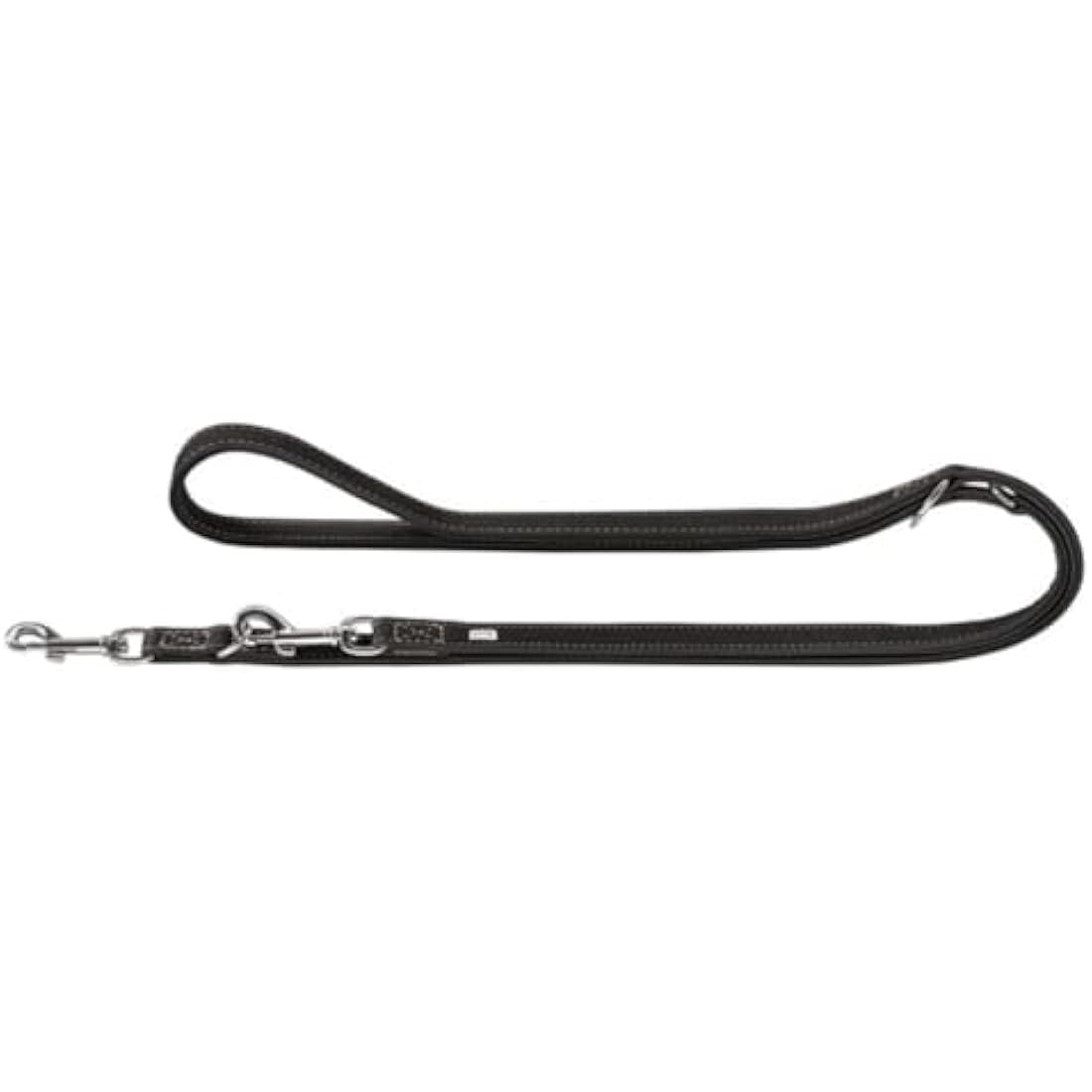 Hunter Training Dog Leash for Hunting – Durable Black Leather, 200cm