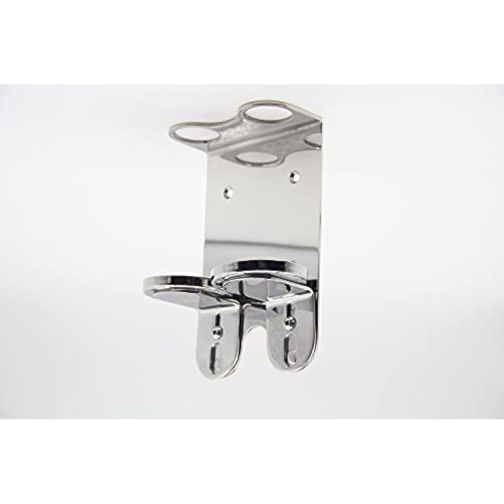 Jolof Store Wall Mount Double Soap Dispenser – Chrome Stainless Steel