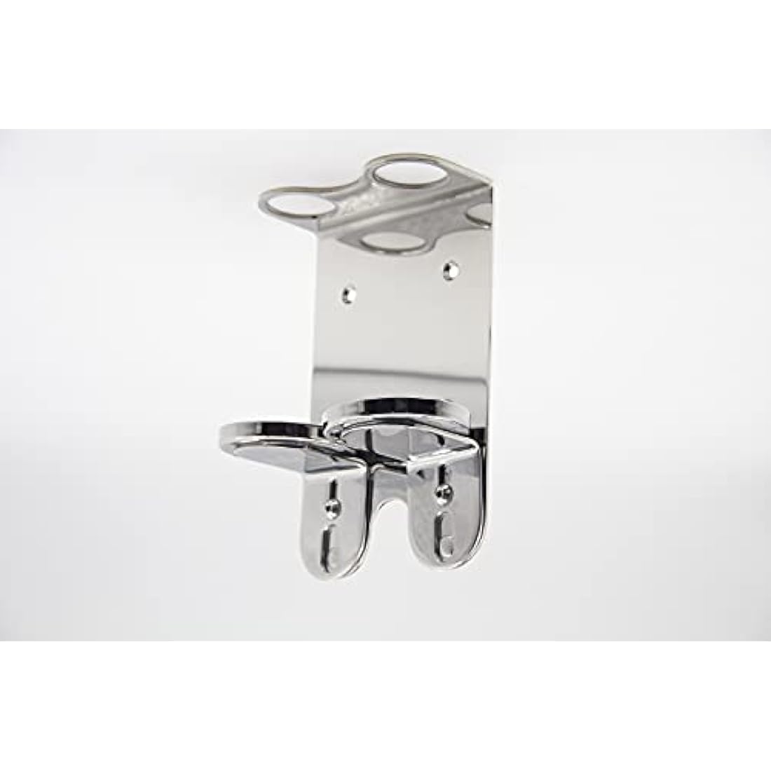 Jolof Store Wall Mount Double Soap Dispenser – Chrome Stainless Steel
