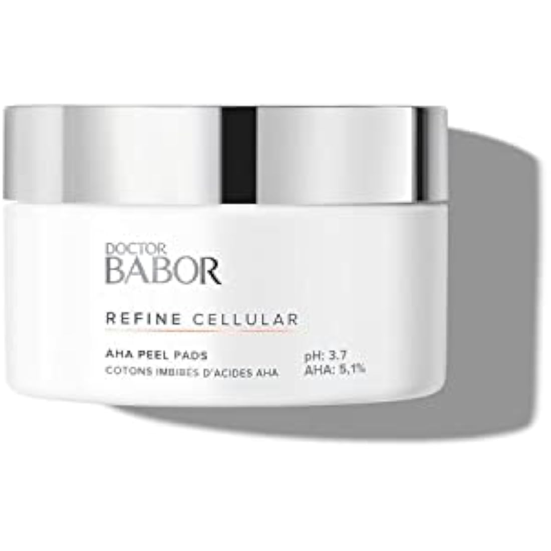 DOCTOR BABOR AHA Peeling Pads – Fruit Acid Exfoliating Treatment, 60ct