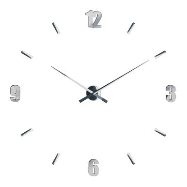 Orsina Verdian DIY Mirrored Wall Clock – Modern Large Wall Decor