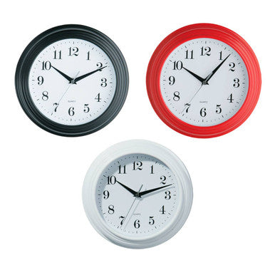 Orsina Pelham Vintage White Wall Clock – Minimalist Luxury Home Decor