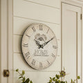 Orsina Home Sweet Home Wall Clock – Minimalist Modern Home Decor