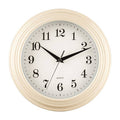 Orsina Elliot Vintage Cream Wall Clock – Retro Farmhouse Kitchen Decor