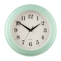 Orsina Elliot Vintage Wall Clock – Pastel Pale Blue Retro Round Design