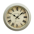 Orsina Vermont Grey Wall Clock – Minimalist Modern Plastic Timepiece