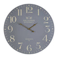 Orsina Destini Classic Grey Wall Clock – Large Minimalist Timepiece