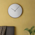 Orsina Bailie Mirror Face Wall Clock – Modern Rose Gold Metallic