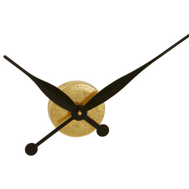 Orsina Yaxi Wall Clock – Roman Numeral White Face with Metallic Frame