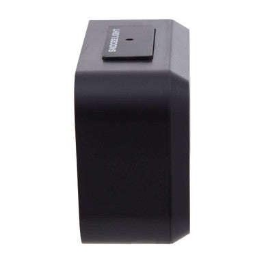 Orsina Camran Black LCD Digital Clock – Modern Minimalist Desk Timepiece
