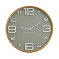 Orsina Vitus Large Wall Clock – Modern Nordic Wood and Glass Design