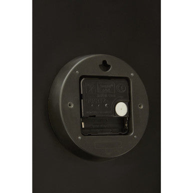 Orsina Vitus Black and Gold Wall Clock – Modern Minimalist Timepiece