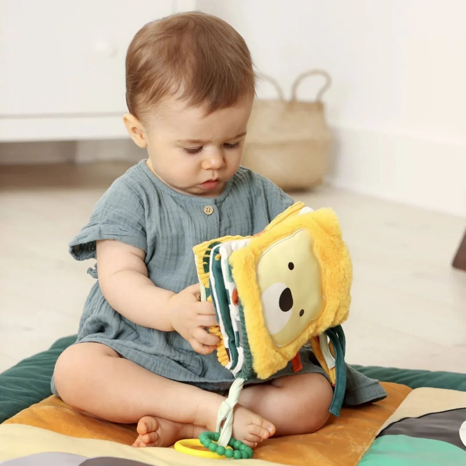 Little Big Friends Soft Activity Book 2-in-1 - Jungle