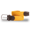 Swole Panda Yellow Woven Belt – Sustainable Recycled Elasticated Belt