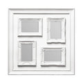 Orsina Maren White Multi Photo Frame – 4 Opening Modern Collage Display