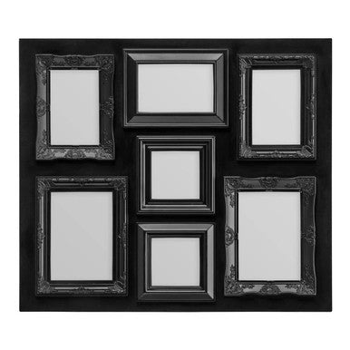 Orsina Maren Black Contemporary 7 Photo Collage Picture Frame