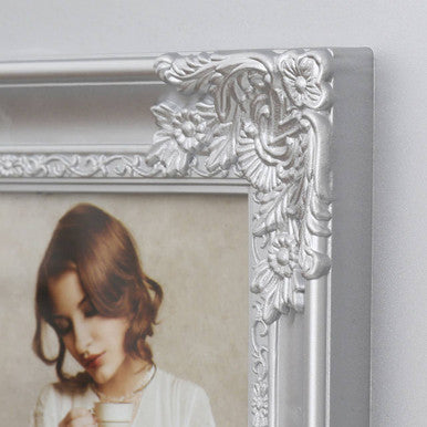 Orsina Maren Vintage Silver 4-Opening Collage Photo Picture Frame