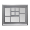 Orsina Maren Silver 9 Photo Multi Collage Frame | Modern Wall Decor