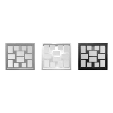 Orsina Maren White Multi Photo Frame – 12 Opening Gallery Wall Display