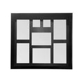 Orsina Maren Black Multi Photo Frame – 8 Window Gallery Wall Display