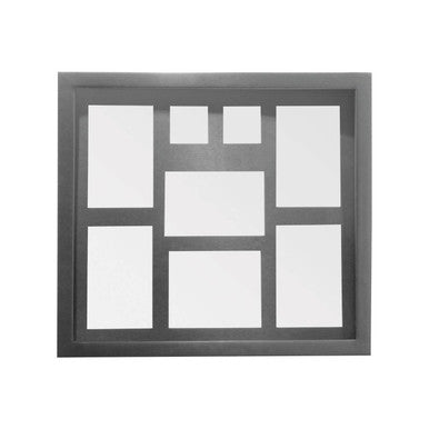 Orsina Maren Silver 8 Photo Multi Collage Picture Frame – 8 Windows