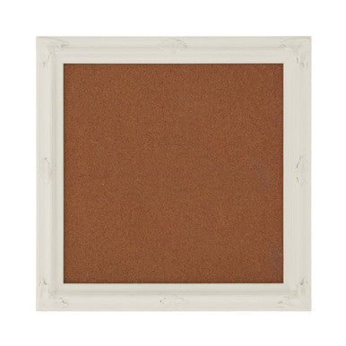 Orsina Maren Cream Frame Memo Board – Traditional Wall Pin Organizer