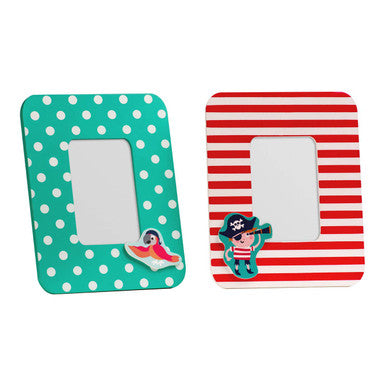 Orsina Pirate Nautical 4x6 Photo Frames – Kids Novelty Decor