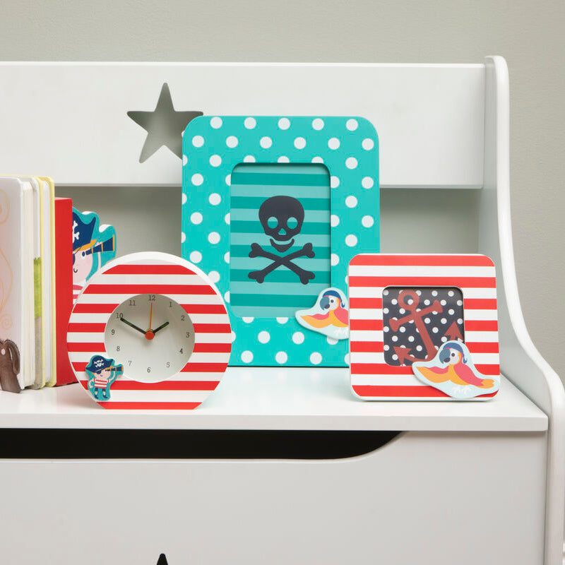 Orsina Pirate Nautical 4x6 Photo Frames – Kids Novelty Decor
