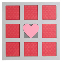 Orsina Kids Heart Design Multi Photo Wall Frame | 8-Picture Collage