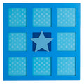 Orsina Kids Star Multi Photo Wall Frame | Blue 8-Photo Nursery Decor