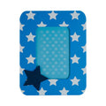 Orsina Kids Star Design Photo Frame – Blue Wooden Nursery Wall Decor