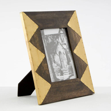 Orsina Bowerbird Harlequin 5x7 Photo Frame – Modern Designer Decor