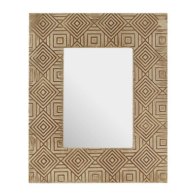 Orsina Bowerbird Tribal 5x7 Photo Frame – Boho Patterned Picture Frame