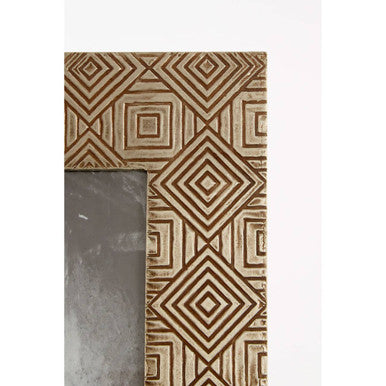 Orsina Bowerbird Tribal 5x7 Photo Frame – Boho Patterned Picture Frame