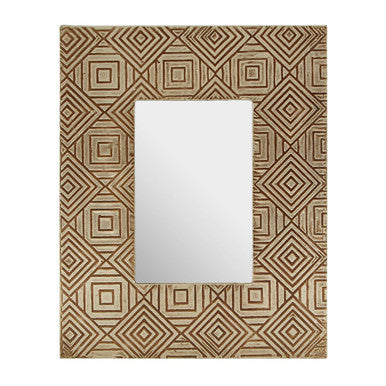 Orsina Bowerbird Tribal 4x6 Photo Frame – Boho Decorative Picture Frame