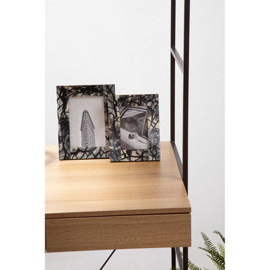 Orsina Aliso 4x6 Photo Frame – Modern Glass Tabletop Picture Frame