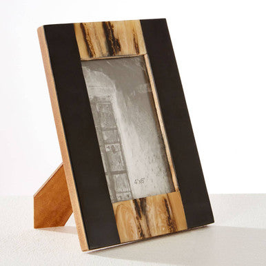 Orsina Rova 4x6 Photo Frame – Modern Minimalist Glass Tabletop Frame
