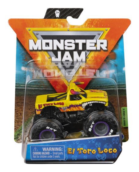 Monster Jam 1:64 Scale Die-Cast Monster Truck – Official Toy Vehicle