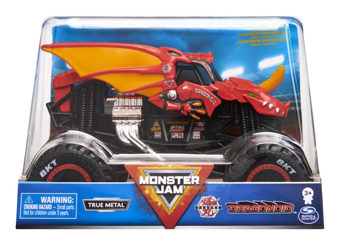Monster Jam 1:24 Scale Die-Cast Monster Truck Toy Vehicle by Snaps
