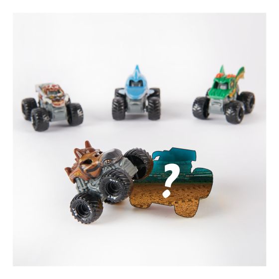 Monster Jam Minis 5-Pack – 1:87 Scale Diecast Mini Monster Trucks