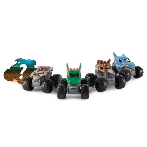 Monster Jam Minis 5-Pack – 1:87 Scale Diecast Mini Monster Trucks