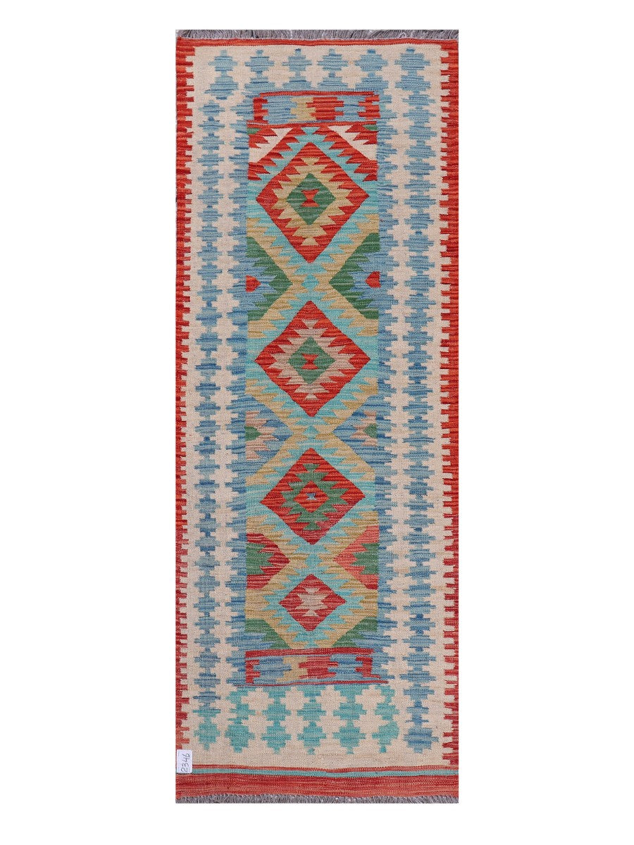 Maimana Kilim - 202 x 74 cm