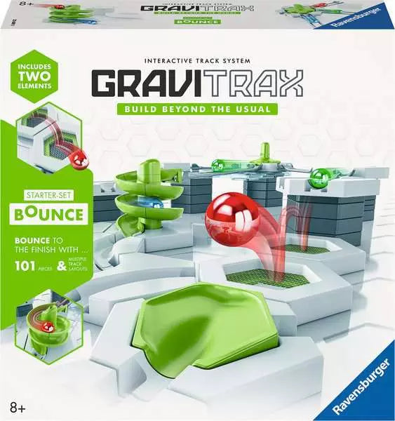 Ravensburger GraviTrax Starter-Set Bounce | 101-Piece Marble Run Set