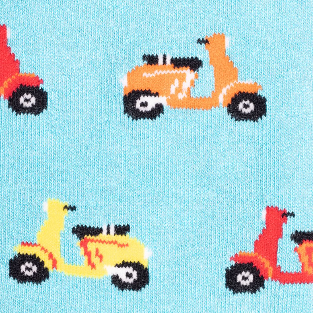 Swole Panda Scooter Bamboo Socks – Breathable Novelty Print Footwear