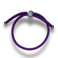 Swole Panda Recycled Rope Bracelet – Blue & Pink Zigzag – Unisex