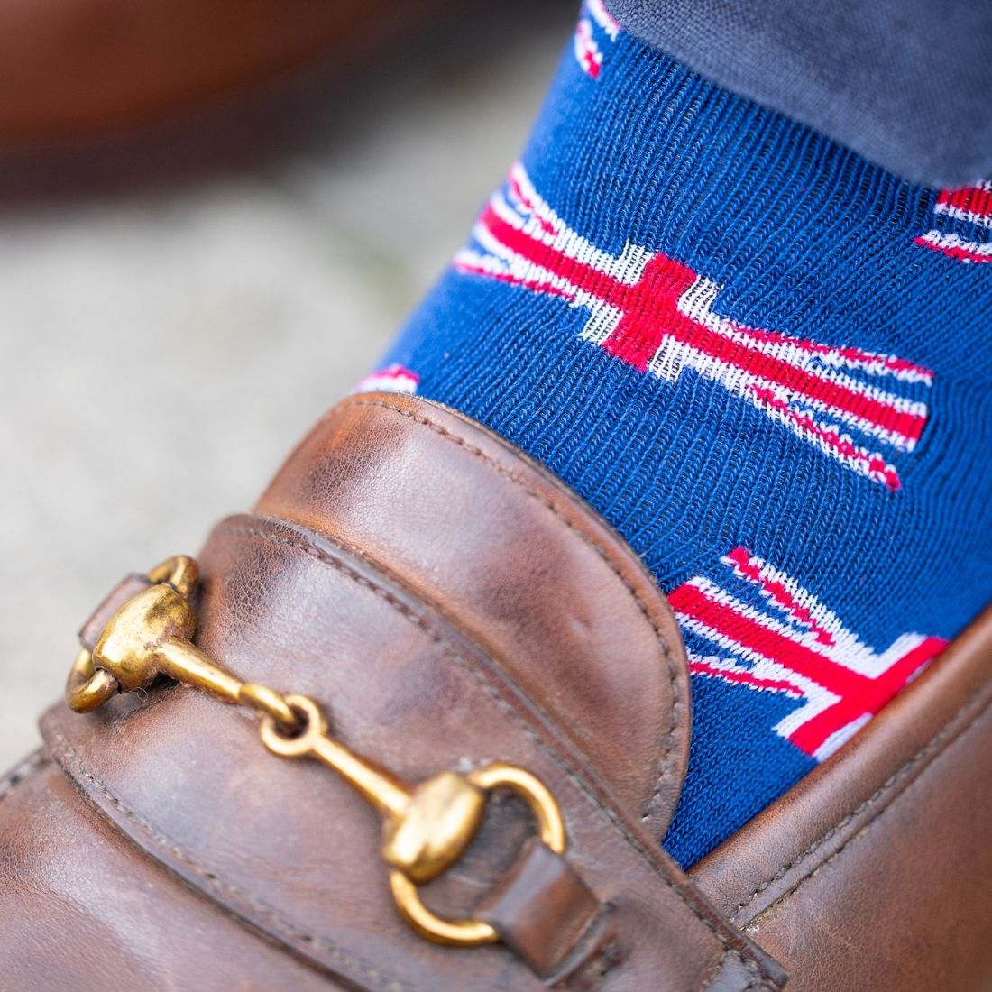 Swole Panda Union Jack Bamboo Socks – Breathable Sustainable Footwear
