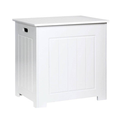 Orsina Portland White Storage Chest – Modern Blanket Box & Trunk