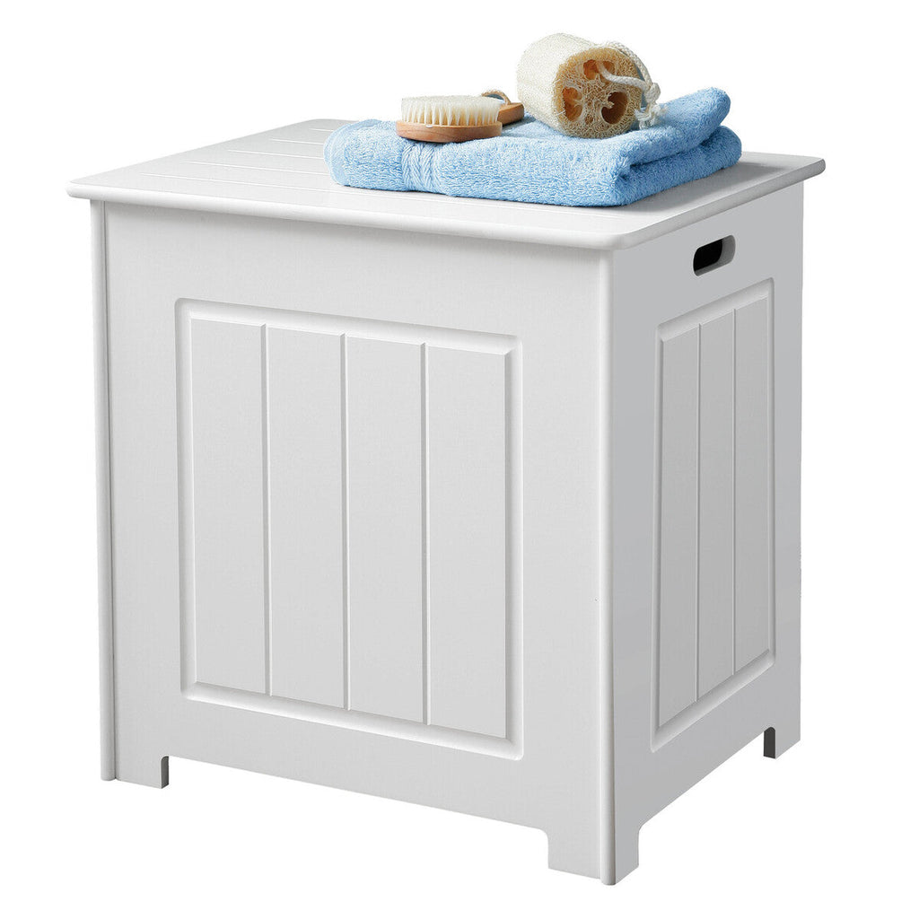Orsina Portland White Storage Chest – Modern Blanket Box & Trunk
